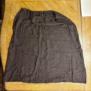 Eileen Fisher Brown/Gray Skirt